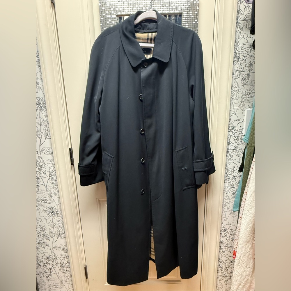 BURBERRY BLACK TRENCH JACK! NEVER WORN! L-XXL‎ - Picture 4 of 16